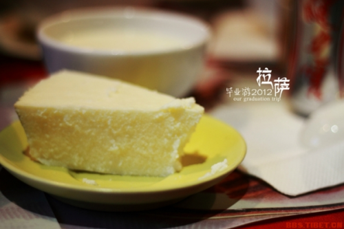 奶酪蛋糕。