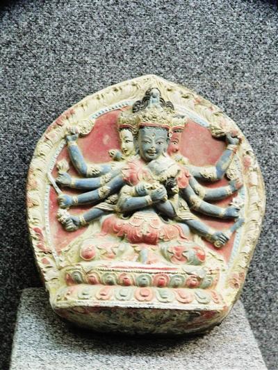 經(jīng)過(guò)彩繪后的擦擦