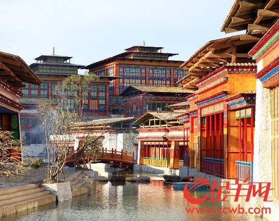 廣東省重點(diǎn)援藏項(xiàng)目——林芝魯朗國(guó)際旅游小鎮(zhèn)正式開業(yè)！_金羊網(wǎng)新聞