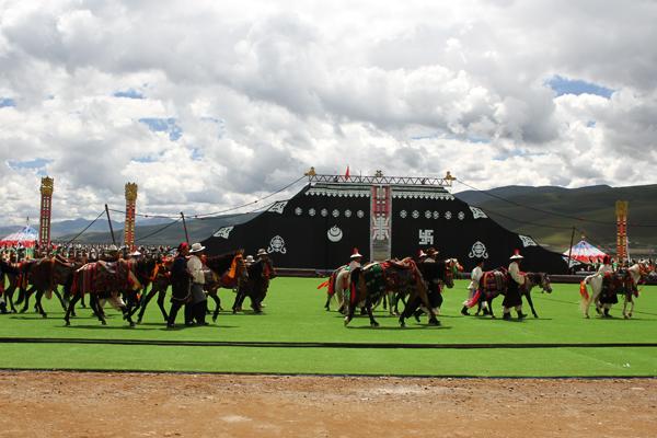 牧民牽著馬匹準(zhǔn)備中.JPG