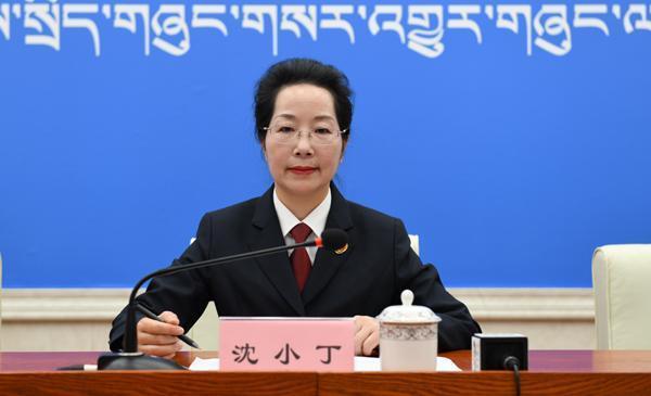 沈小丁 區(qū)檢院檢察委員會(huì)專(zhuān)職委員、二級(jí)高級(jí)檢察官、新聞發(fā)言人..JPG